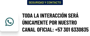 Toda interacción es por nuestro numero oficial 55-7401-7930
