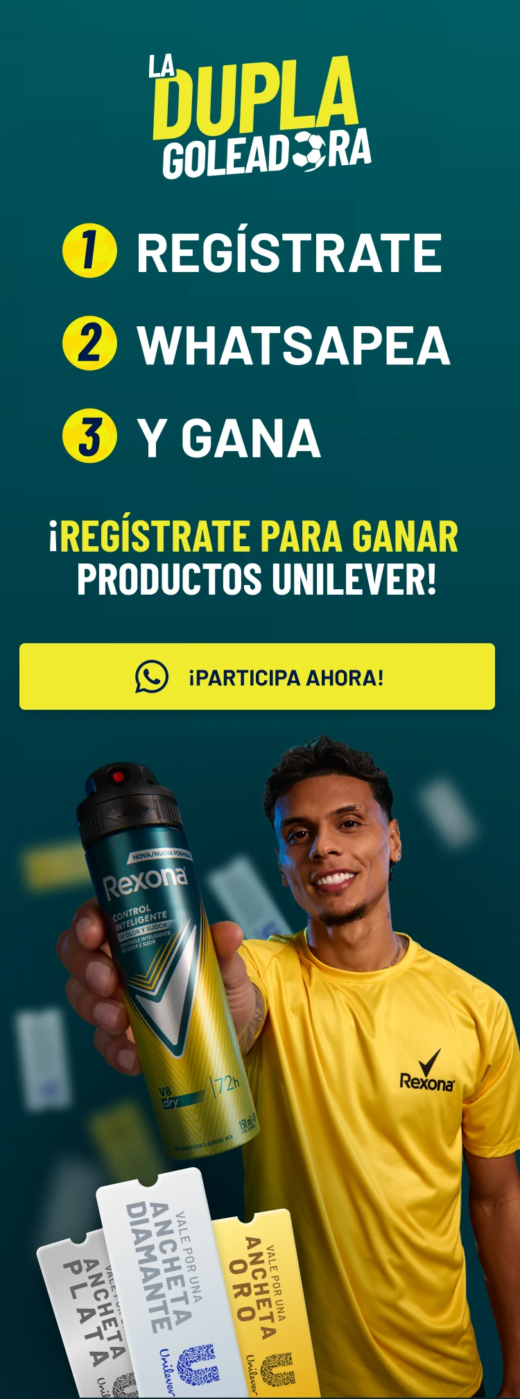 CADA COMPRA PARTICIPA POR BOLETOS